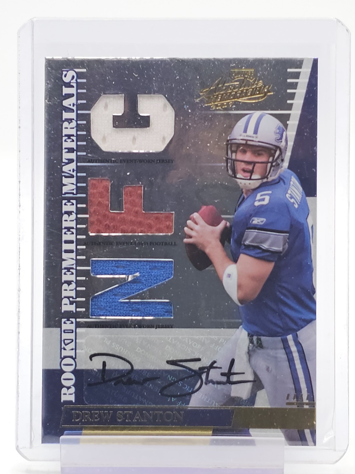 Drew Stanton Playoff Absolute Memorabilia #266 Autograph