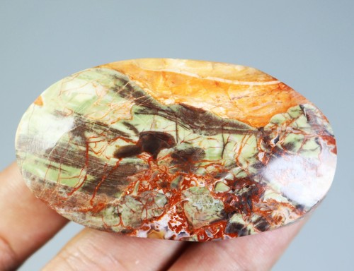 Piedra de cristal de cuarzo de ágata de dinero natural palma reiki muestra mineral curativa - Imagen 3 de 9