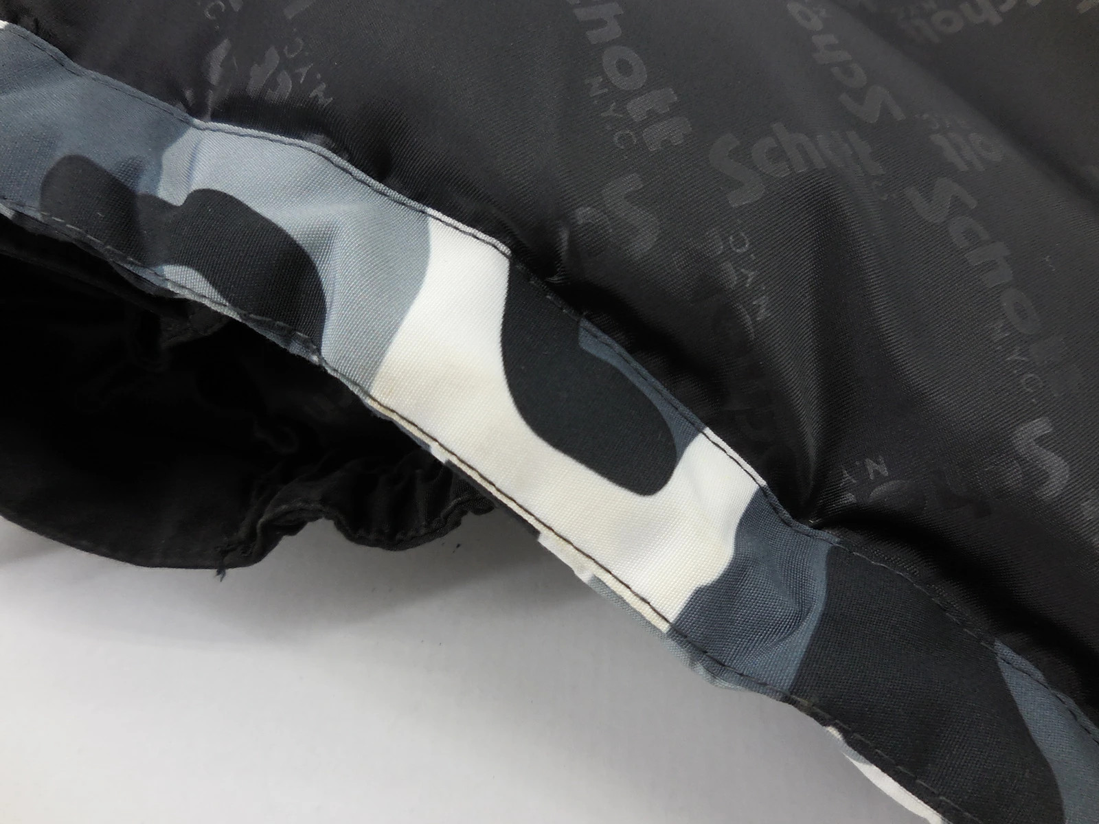 Schott Two-Tone Down Parka Jacket L Outer, Used, … - image 10