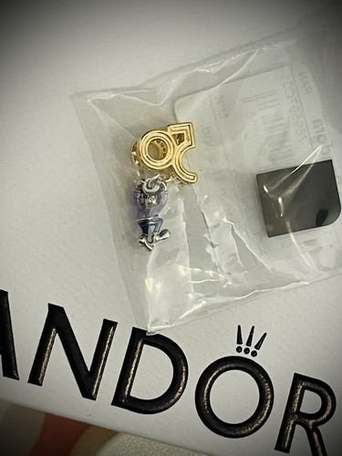 Pandora Disney Parks Shine 50th Anniversary Mickey Mouse Dangle Charm 769597C01 - Picture 7 of 15
