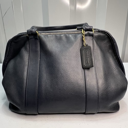Coach Vintage Madison Top Handle Satchel Doktortasche Blau Made In USA 0159-004 - Bild 2 von 14