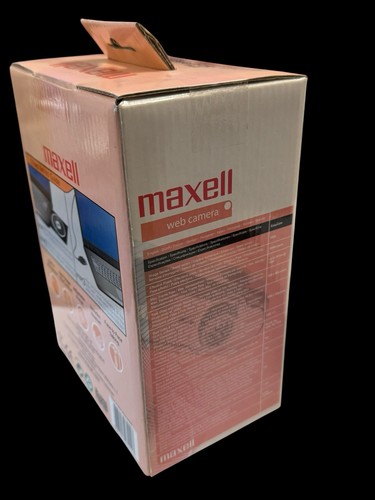 Sealed Vintage MAXELL EasyCam Web Camera Boxed Vista, XP, Windows 2000 New - 第 4/6 張圖片