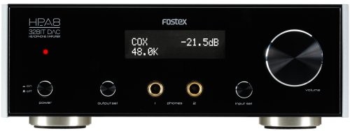 FOSTEX headphone amplifier 32bit D / A converter built-in high resolution corre - Picture 1 of 4