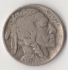 1935-P Buffalo 🦬 Indian Head Nickel 5c VG Very Good - 1106