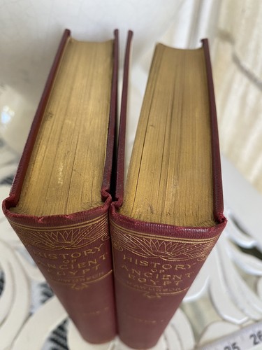 Antique Book Set - George Rawlinson A History of Egypt Volumes 1 & 2 Burt 1890 - Bild 23 von 24