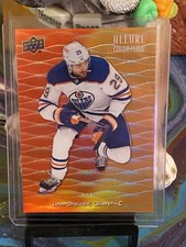 2023-24 Upper Deck Allure Red-Orange Color Flow #CF-26 Leon Draisaitl Oilers