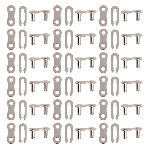 24pcs Bicycle Bike Single Speed Quick Chain Master Links Connector Accessories - Picture 14 of 24