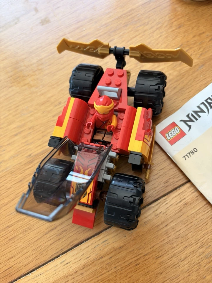 Lego Ninjago 71780 - Kai's Ninja Race Car EVO (complete set with minifigure), photo 2 of 2