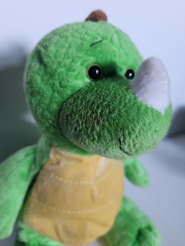 Juguete de peluche Ganz Webkinz Key Lime Dino 8 pulgadas sin código usado - Imagen 2 de 6
