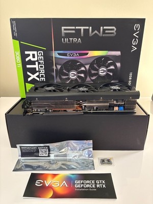 EVGA GeForce RTX 3080 Ti FTW3 Graphics Card