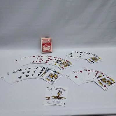 Bee Club Special No. 92 Playing Cards Cambric Finish Diamond Back Club Special