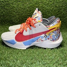 🏀 Mens Sz 11.5  Nike Zoom Freak 2 Alphabet Soup Letter Bro 2021 Clean Worn Once
