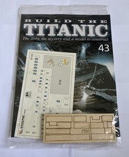 Build the Titanic Issue 43 Includes Parts Hachete NEW SEALED