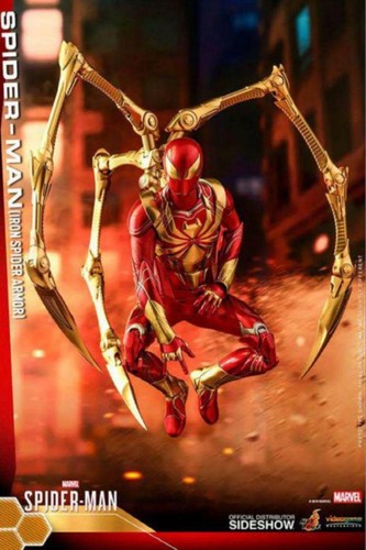 Marvel Spider-Man Iron Spider Actionfigur für PS4 Spiele, Hot Toys, Maßstab 1:6