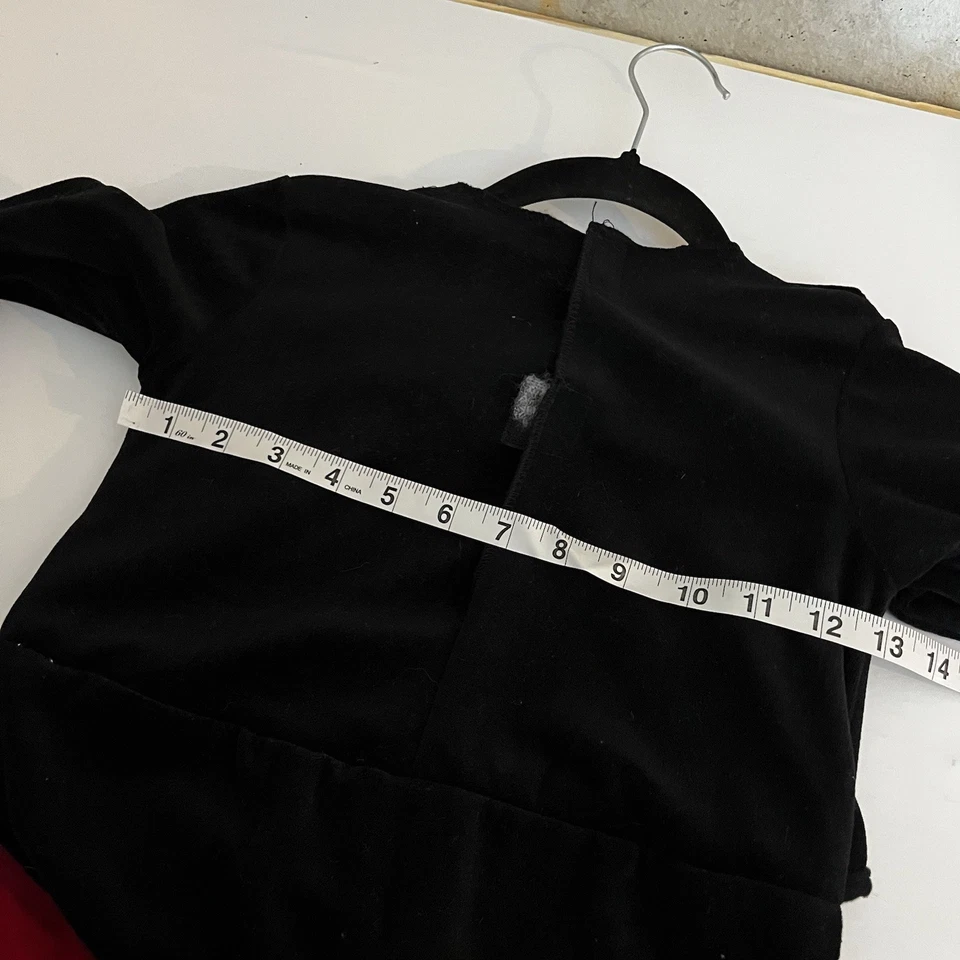 Mickey Mouse Toddler Kid 2T Costume Dress Up Halloween Red Black Yellow Hat - Image 3 of 4