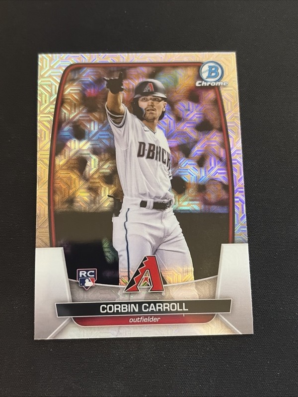 2023 Bowman Corbin Carroll #73 (RC) Mojo Mega Box Refractor