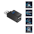 Universal 3 Ports USB 3.0 Super Speed Data Hub Adapter for Notebook Laptop PC