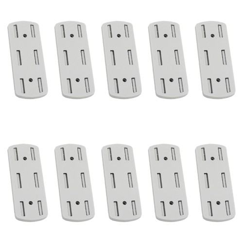 10pcs Socket Strips Mount set ABS Power Strips Storage Multipurpose for Tidy - Picture 6 of 10