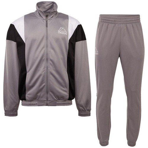 Marken Herren Trainingsanzug Jacke Hose grau Gr. L NEU