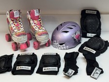 Roller Derby Youth Girl's Adjustable Roller Skate Size: 3-6 and Pink
