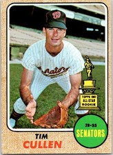 1968 Topps #209 Tim Cullen EX-EXMT