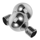  2pcs Flagpole Pole Finial Ball - Stainless Steel Replacement Finial For