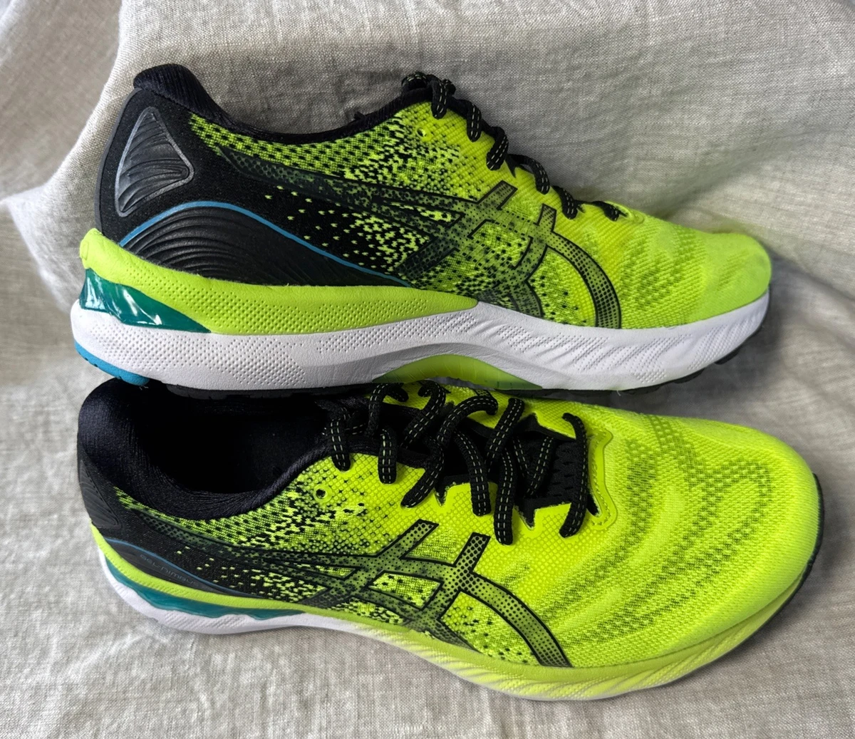 ASICS Gel Nimbus 23 Hazard Green Black for Sale | Authenticity