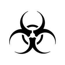 Biohazard Sticker Decal Die Cut Biohazard Sticker Decal Die Cut