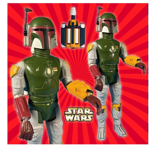 ORIGINAL 1979 STAR WARS “BOBA FETT” BOUNTY HUNTER VINTAGE TOY WITH JET BACKPACK!