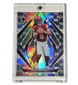 2024 Panini Phoenix - Rookies Jayden Daniels #198 Team Logos /299 (RC)