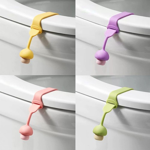 Toilet Lid Lifter Seat Handle Holder Toilet Lid Lift Tool Seat Ring Flapper B-yg - Picture 2 of 16