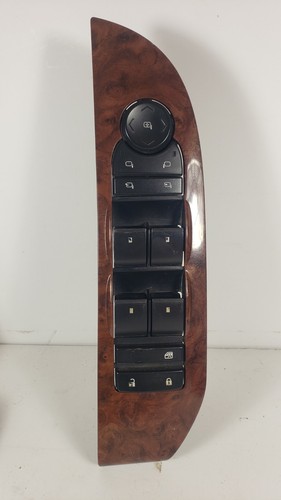 07 -13 Silverado Tahoe Sierra Suburban Yukon Master Power Window Switch Walnut - Picture 6 of 12