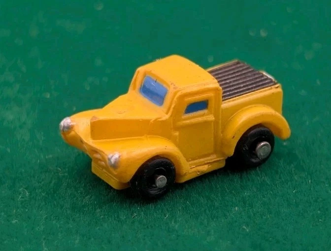 Micro Machines Ultrasmall Mini Insiders Yellow Willys 33 Pickup  - Image 2 of 4