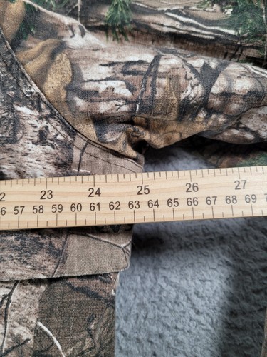 Real Tree Xtra Camo Insulated Hooded Hunting Jacket Mens Size XL 46-48 - Picture 7 of 15