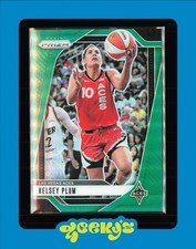 2024 Panini Prizm WNBA Kelsey Plum 77 Las Vegas Aces Green Prizms
