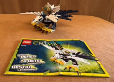 70124 LEGO complete LEGENDS OF CHIMA: Eagle Legend Beast with manual