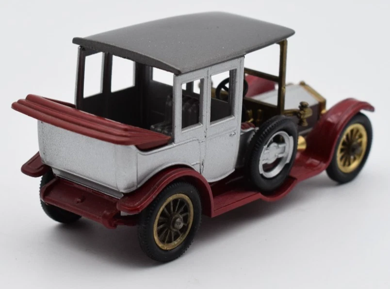 Matchbox MoY Yesteryear Y7 Rolls Royce argent, toit gris lisse. England. F Box - Photo 3/4