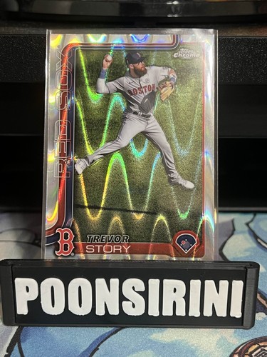 2025 Topps Chrome Baseball Cards Raywave - Picture 56 of 77