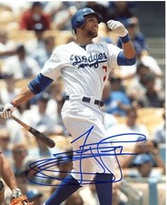 JAMES LONEY LOS ANGELES DODGERS SIGNED 8X10 PHOTO W/COA