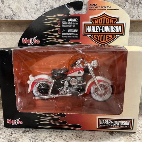 MAISTO 1/18 - Series 21  Lot Of 2 Harley Motorcycles! - Picture 4 of 4