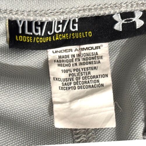 UNDER ARMOUR Jugend große lose Baseball Uniform Hose grau gerades Bein - Bild 12 von 14