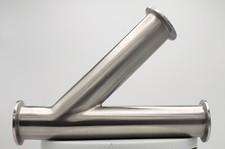 1.5" Tri-Clamp Sanitary Laterals (28AMP) SS304, Polished, Hygienic Clamp Fitting