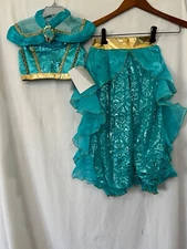 NWT Disney Store Jasmine Costume Girls Dress up 4,5/6,7/8 ,9/10