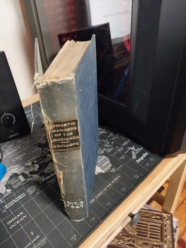 Domestic Manners of Americans Trollope "Complete in One Volume" 1832 Ships Free - Bild 2 von 6