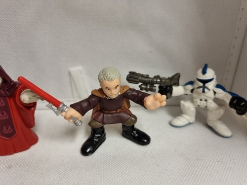 Hasbro Star Wars Galactic Heroes Sith Figure Bundle Count Dooku Clone Trooper - Picture 3 of 3