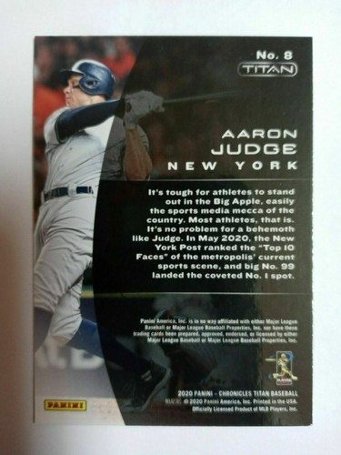 2020 Panini Chronicles - Titan Holo ⚾⚾ YOU CHOOSE!⚾⚾ - Picture 4 of 8