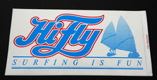 Werbe-Aufkleber HiFly Surfing is Fun Surfen Surfer Surfbus Camper 80er