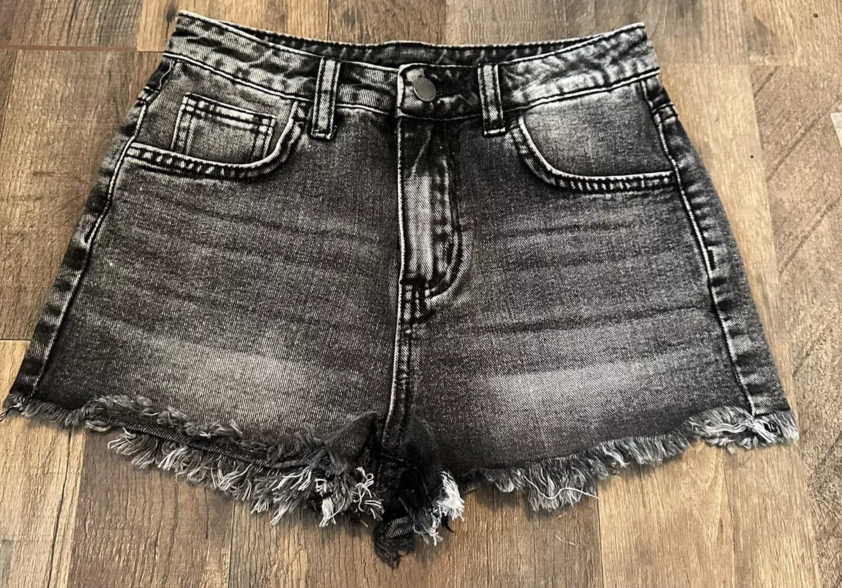 Girls black hotsell denim shorts