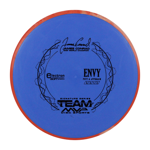 Axiom Disc Golf James Conrad Signature Electron Envy Soft Putter 3/3/0/2 Choose - Picture 20 of 140