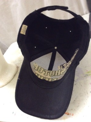 Casquette Trucker 'Shut Up And Fish' – Noir, Style Rétro, Filet, Homme